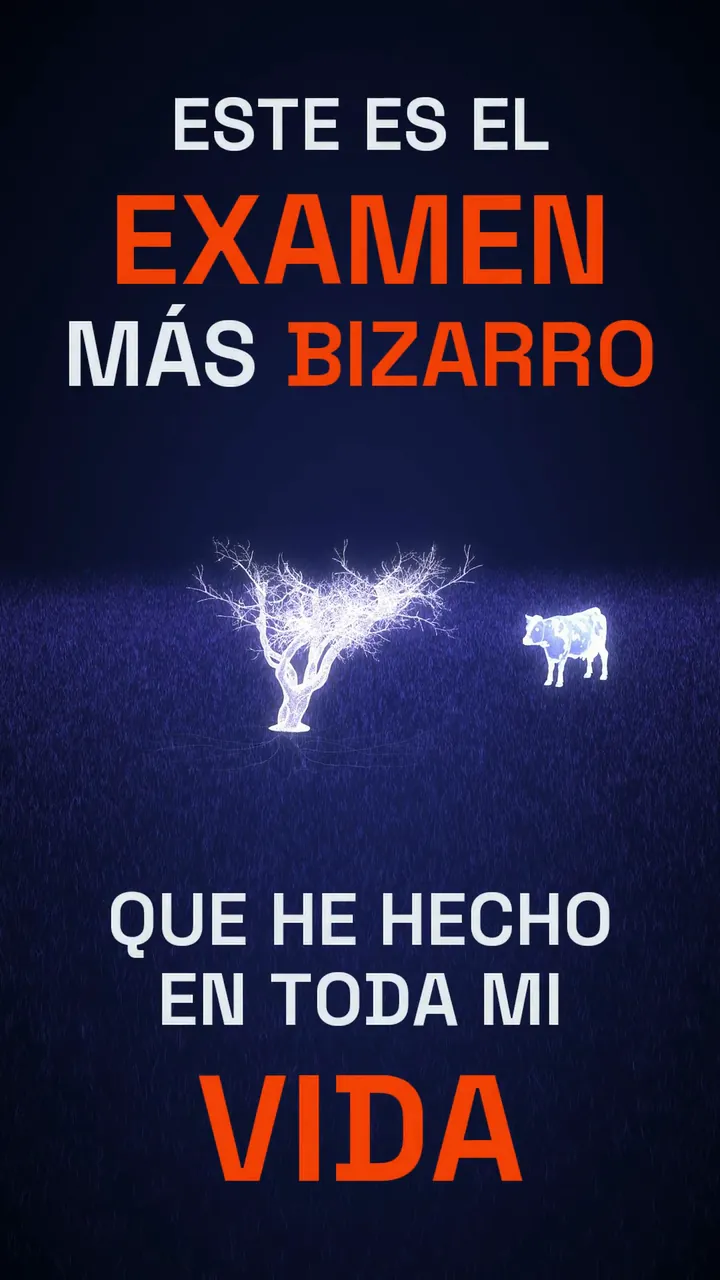 El examen de la vaca