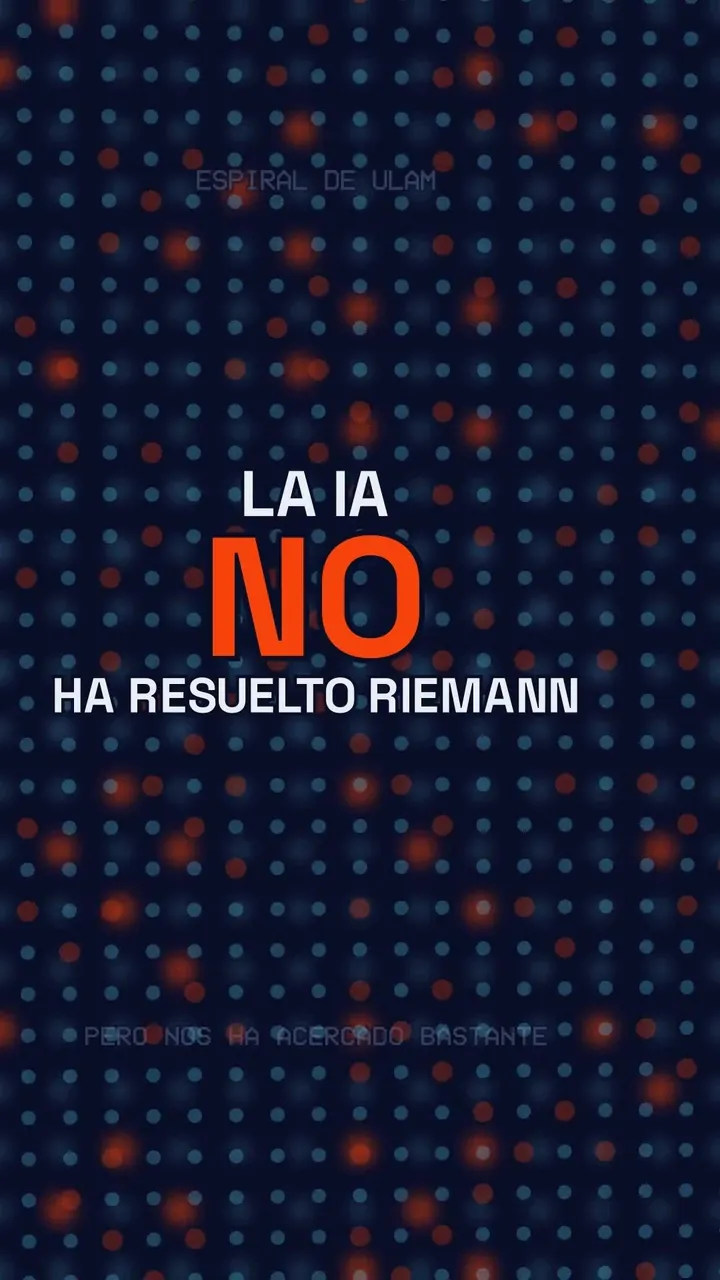 La IA no ha resuelto Riemann