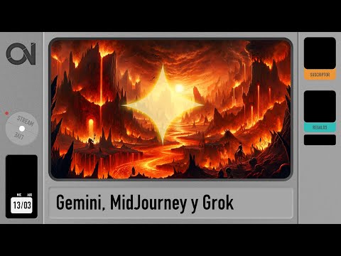 Gemini, MidJourney y Grok | Factoría Mashain